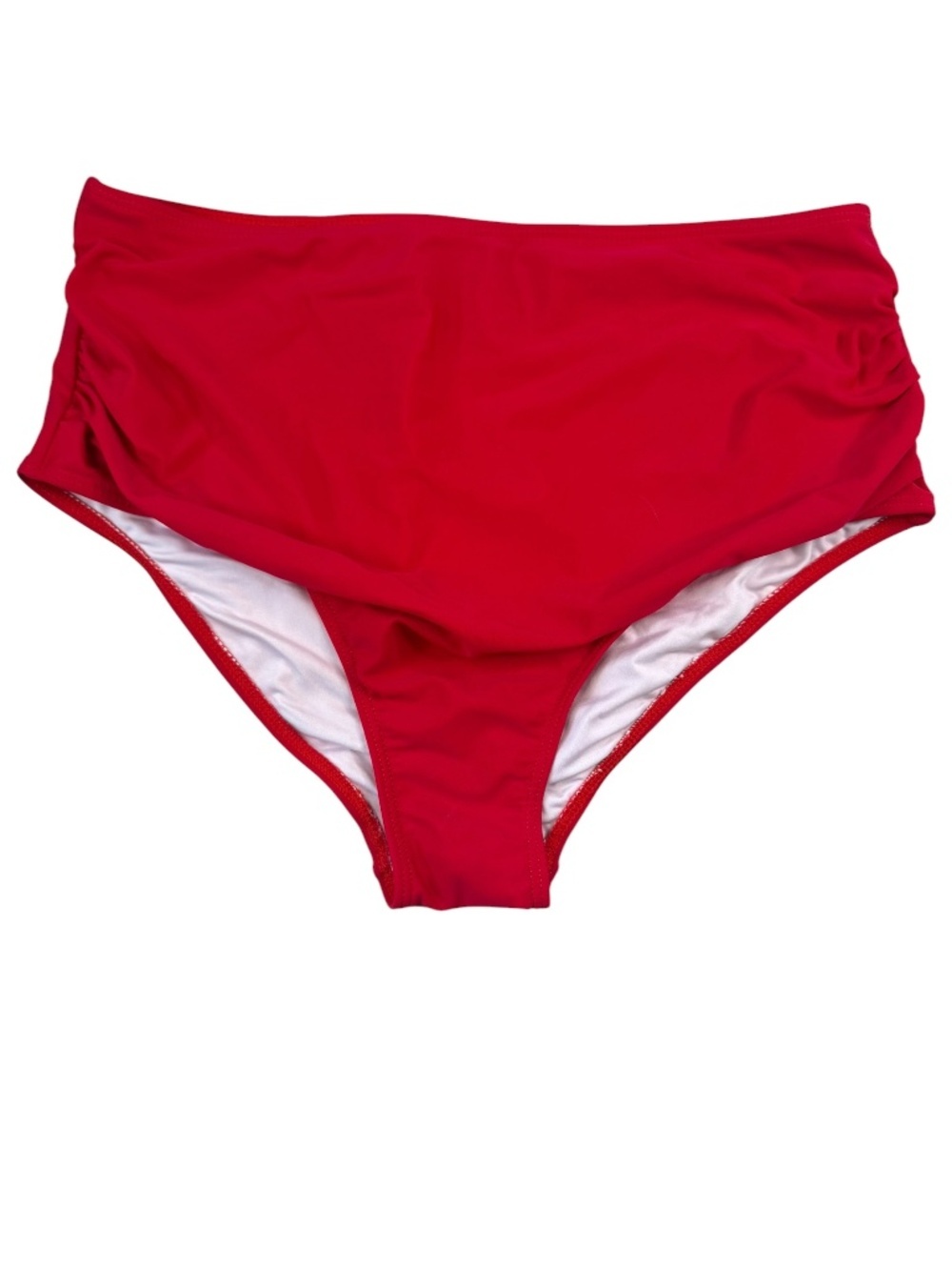 Red High Waisted Bikini Size Large - Picture 2 of 14